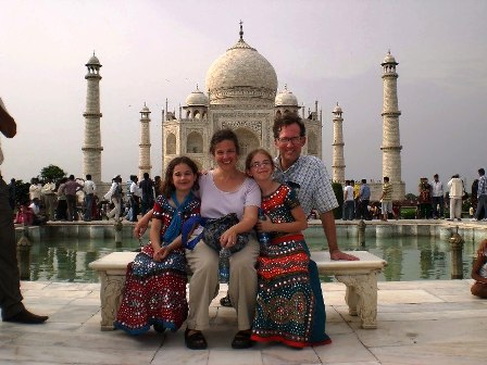 Tourists in India