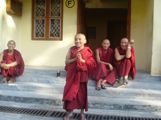 Dancing monks of Dharamsala