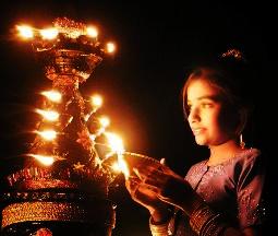 Diwali Delhi, India