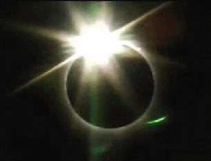 Diamond Ring Solar Eclipse 2009