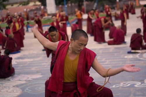 monks himalaya