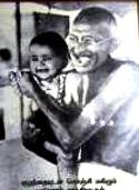 Child and Gandhi